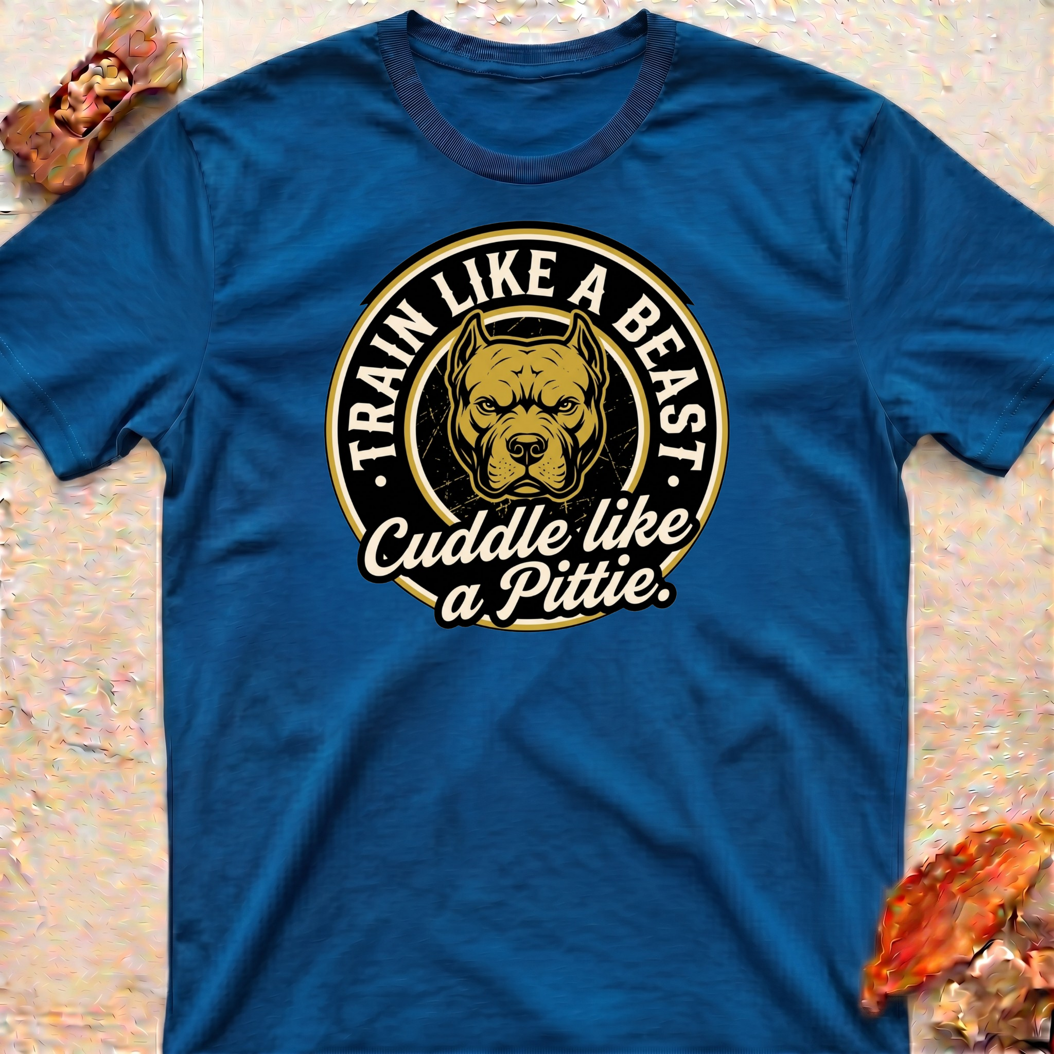 Pitbull-Train Like a Beast-T-Shirt