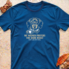 Dachshund and Dark Coffee T-Shirt