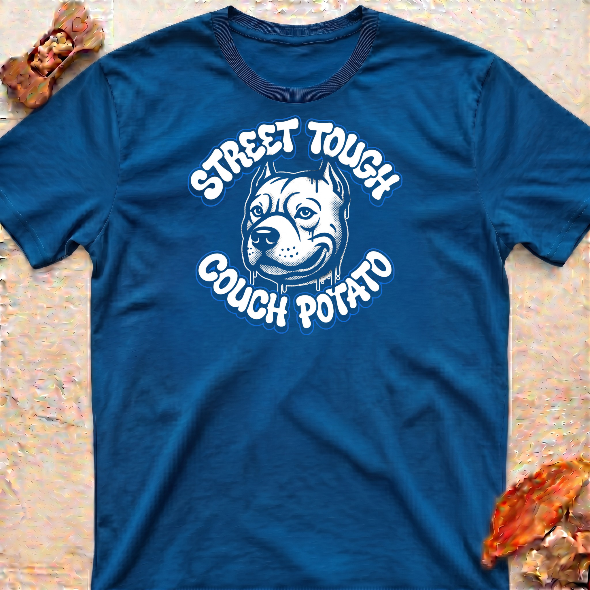 Couch Potato Pitbull T-Shirt