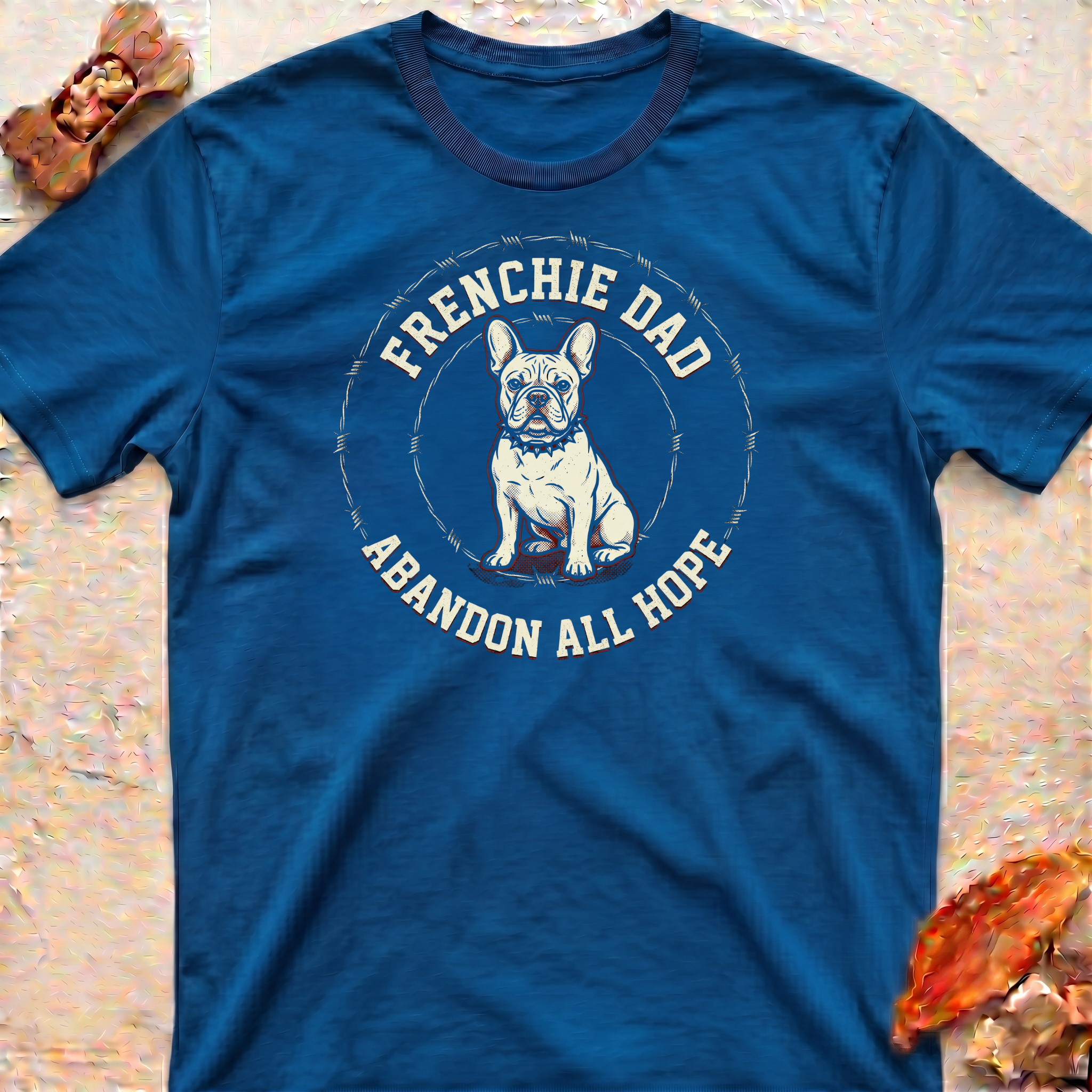 Frenchie Dad Vintage T-Shirt