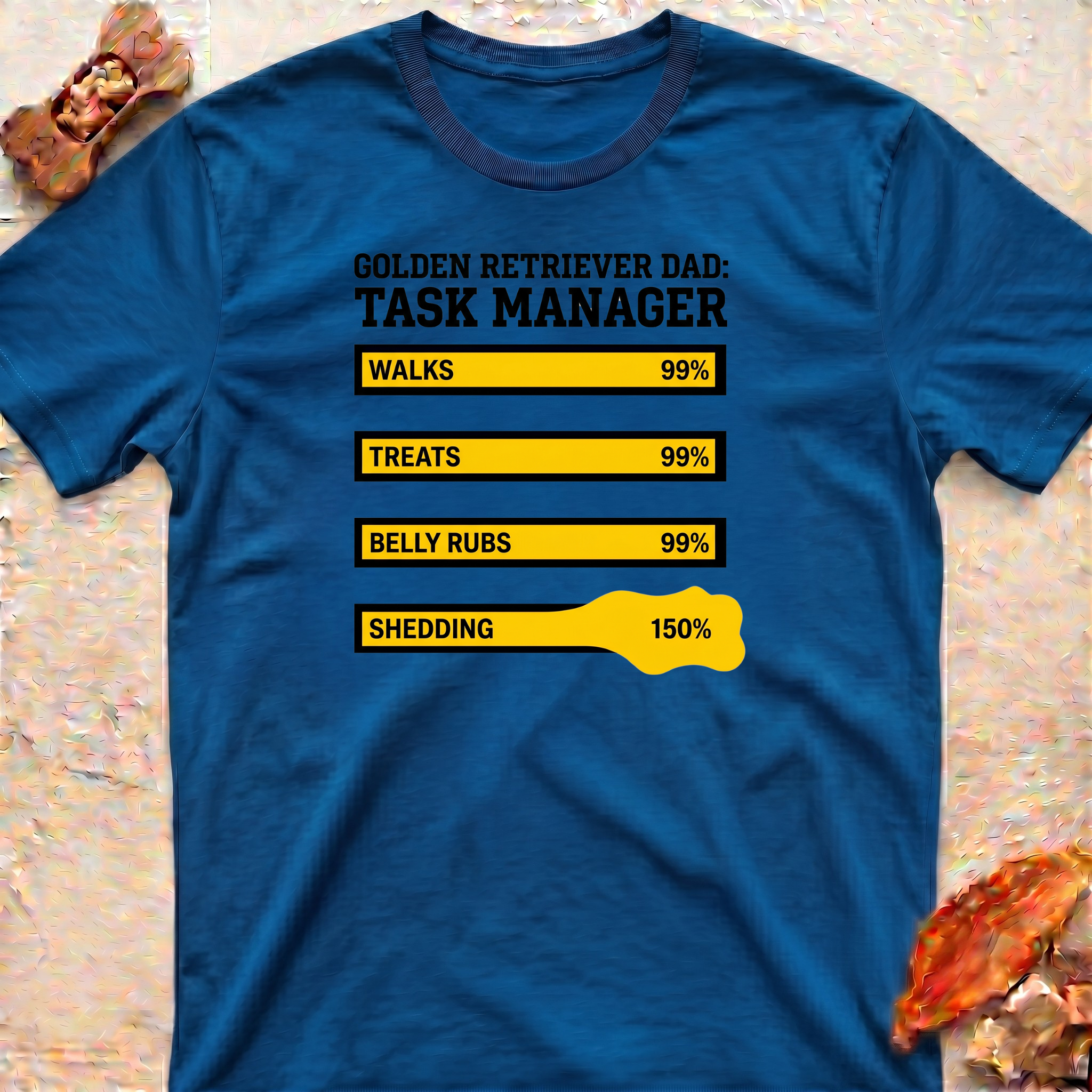 Golden Retriever Task Manager T-Shirt