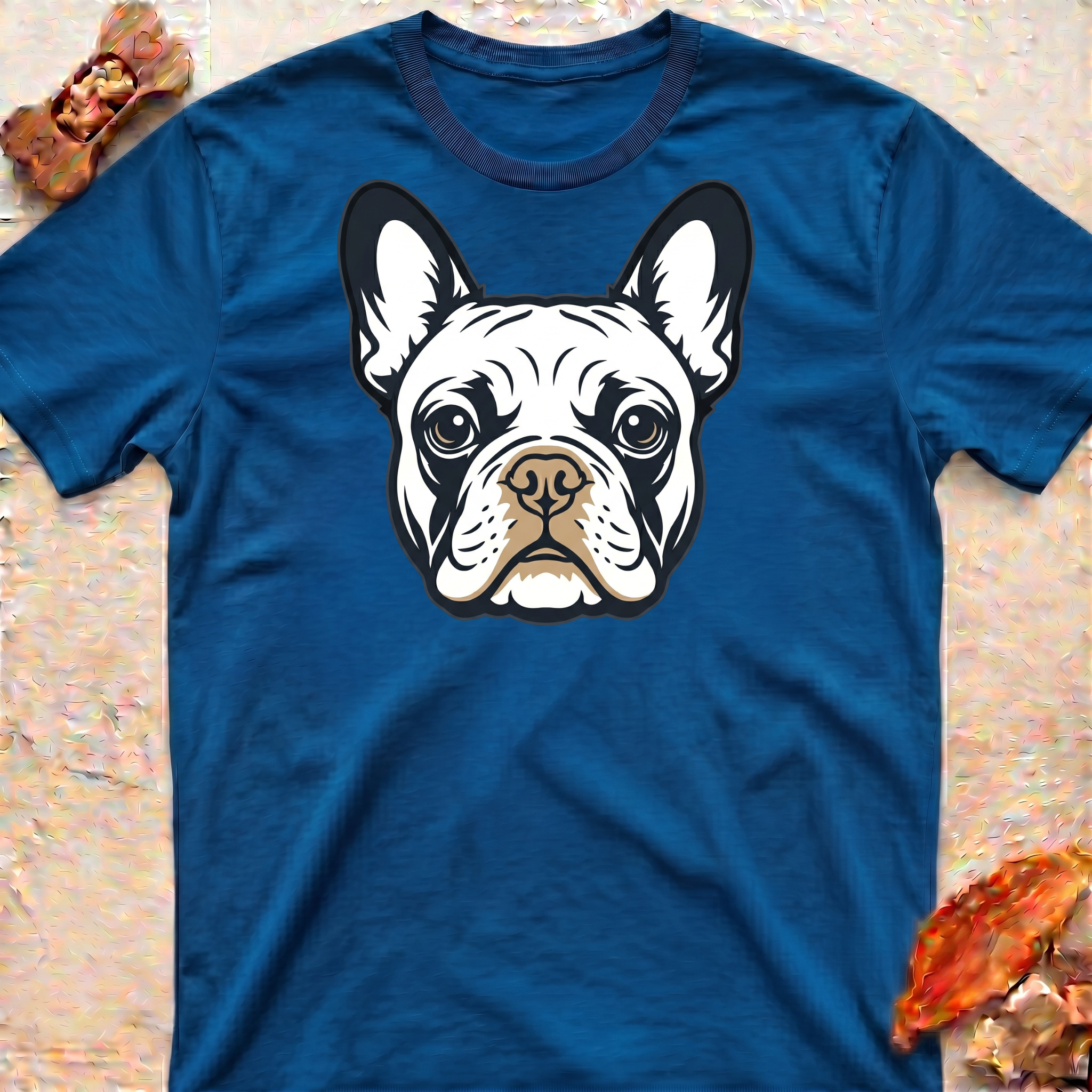 Cute Frenchie Face T-Shirt