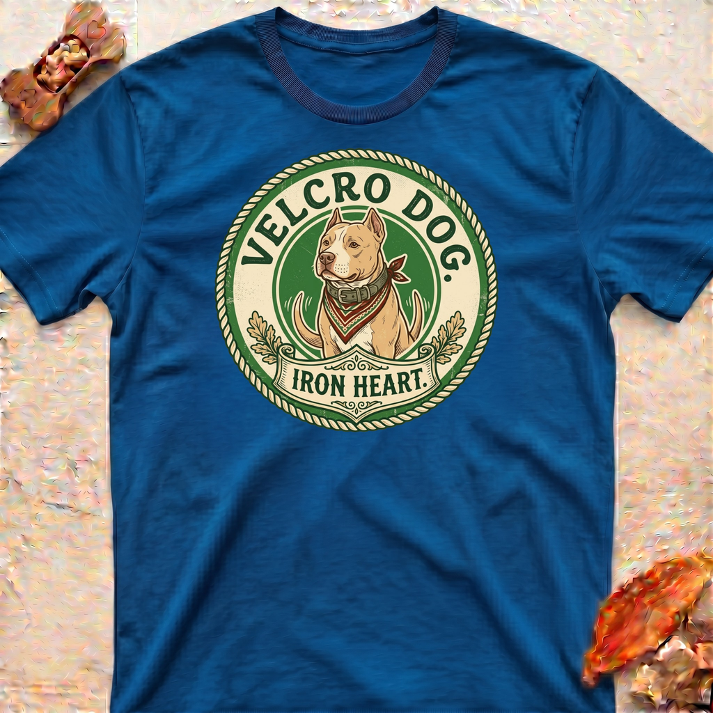 Velcro Dog Pit Bull T-Shirt