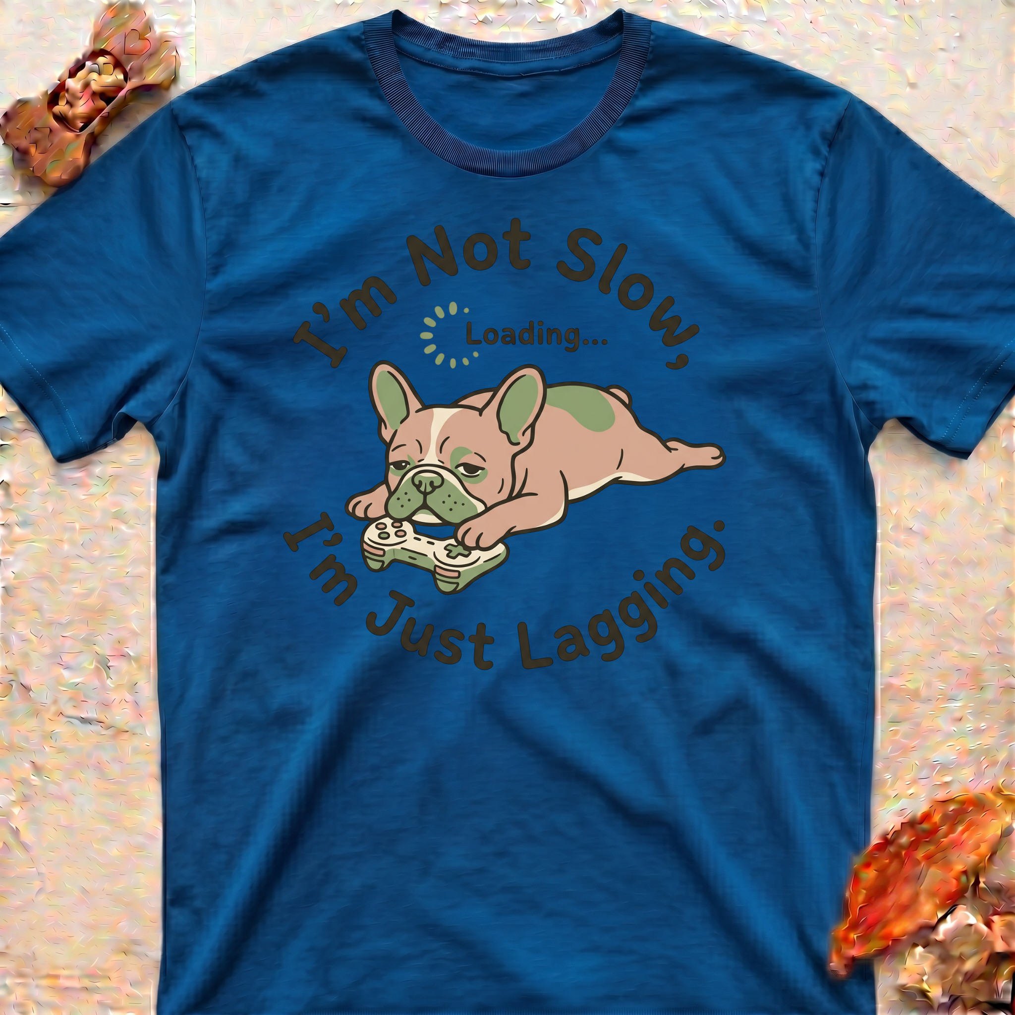 Funny Frenchie Gamer T-Shirt