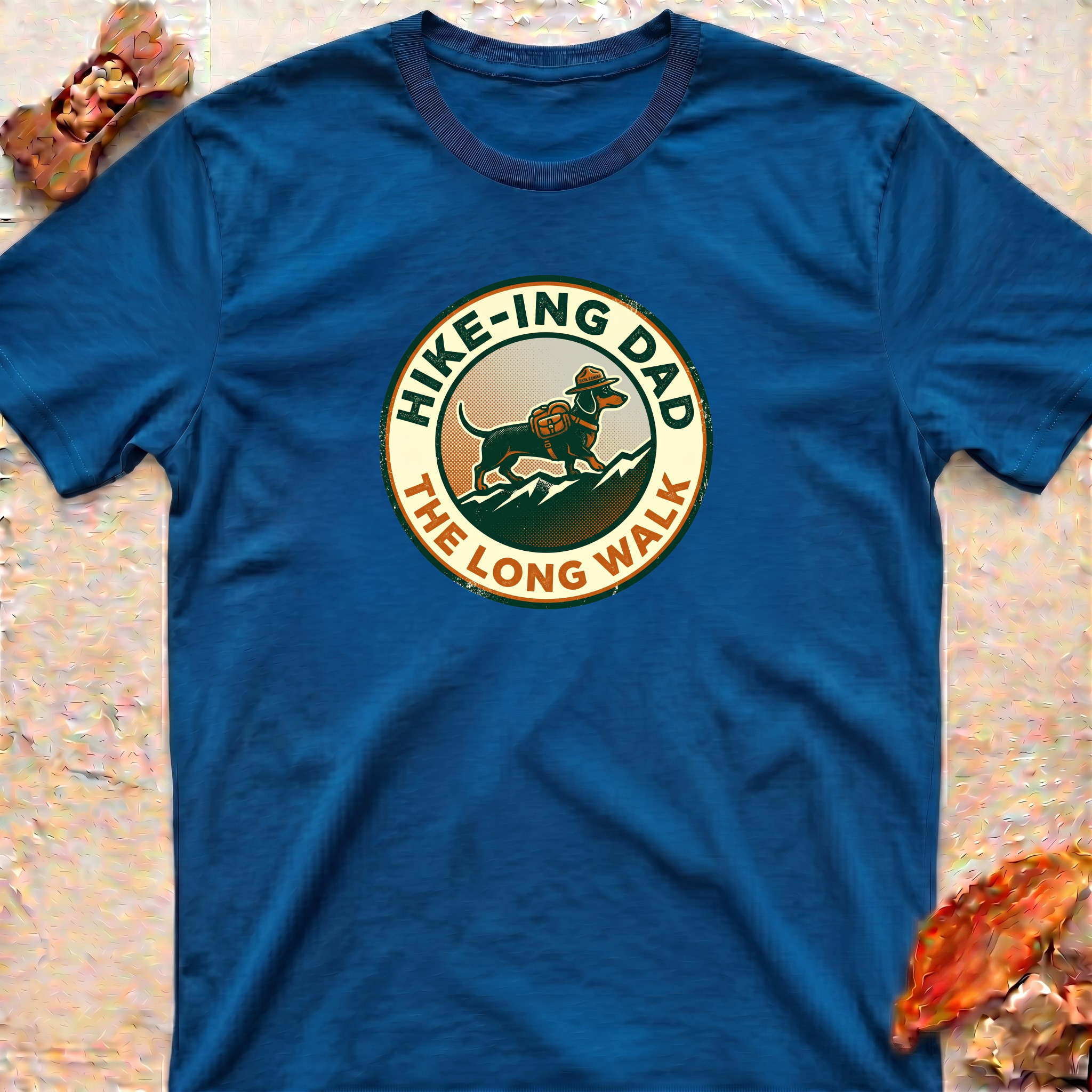Hiking Dachshund Dad T-Shirt –