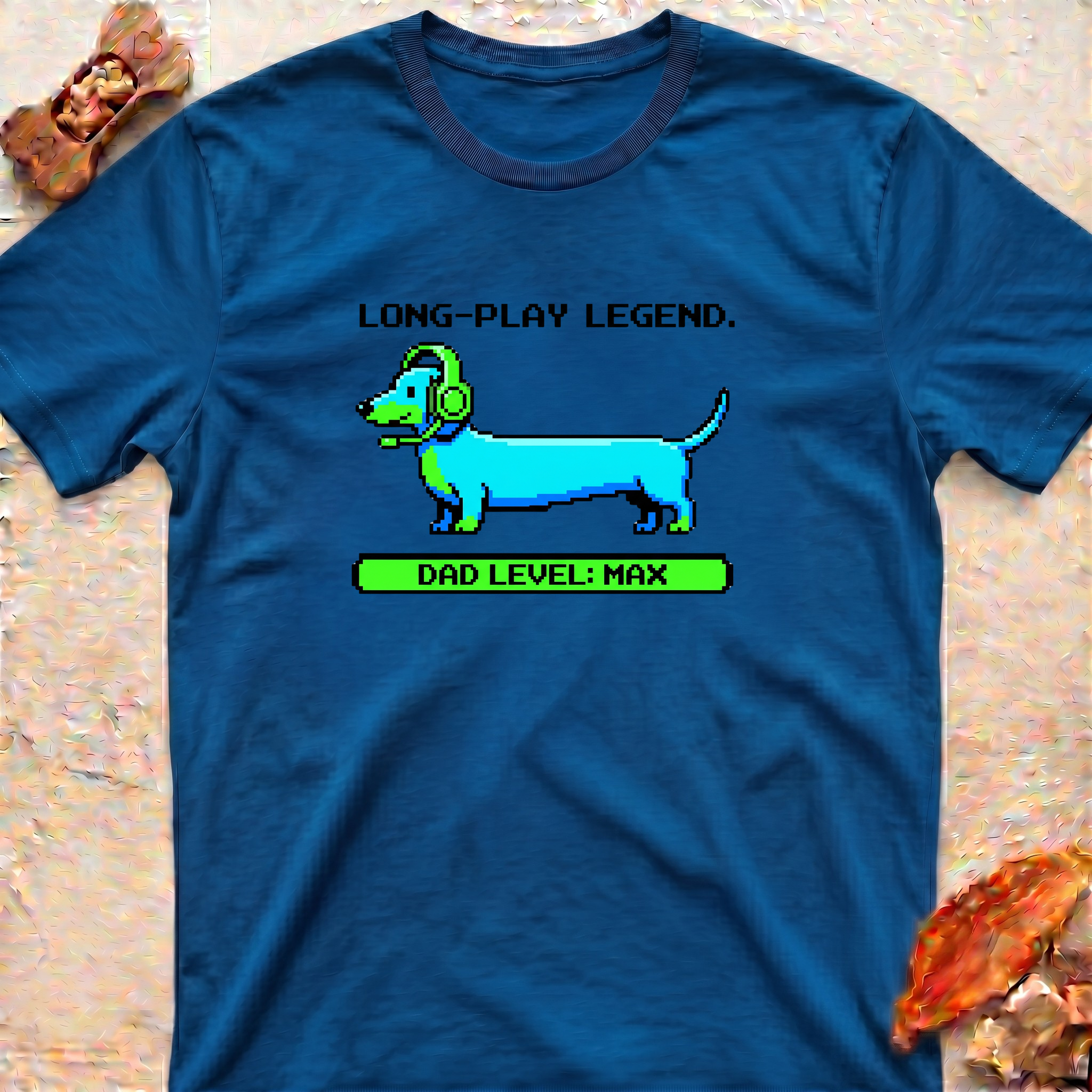 Gamer Dachshund Dad T-Shirt