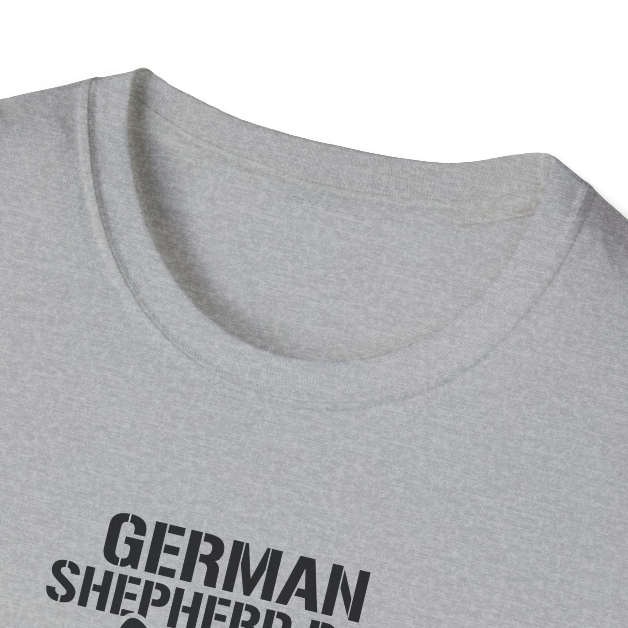 German Shepherd Dad T-Shirt – "Ears Up, System Armed" Dog Dad Tee