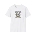 Frenchie Freight Train T-Shirt — "No Fear • 100% Attitude" French Bulldog Graphic Tee