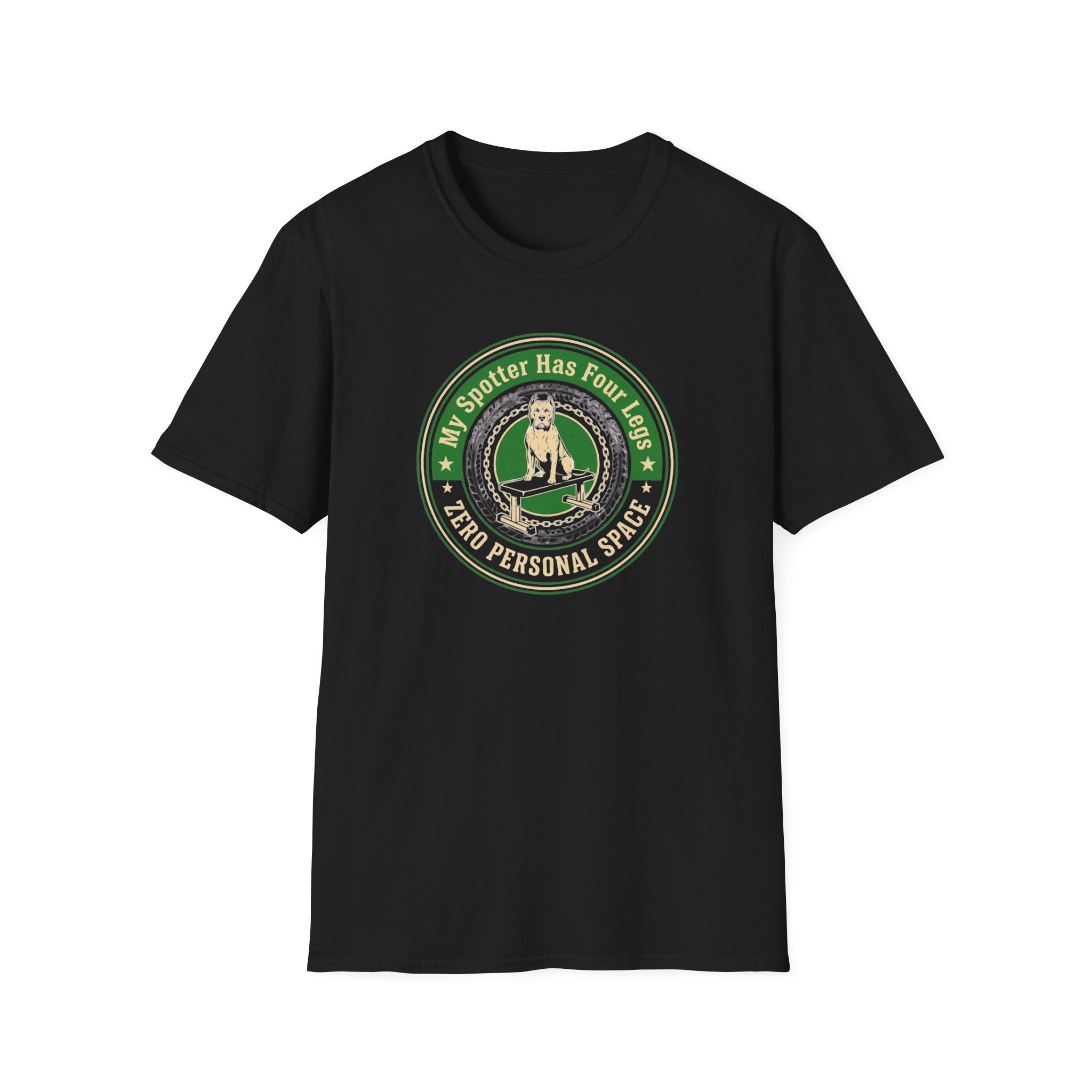 Pitbull Weightlifting Badge T-Shirt