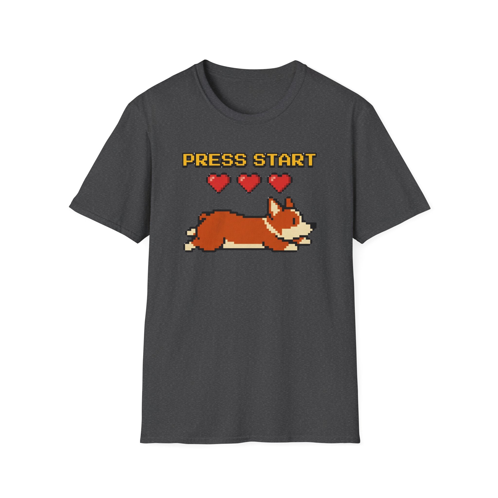 Press Start Corgi T-Shirt