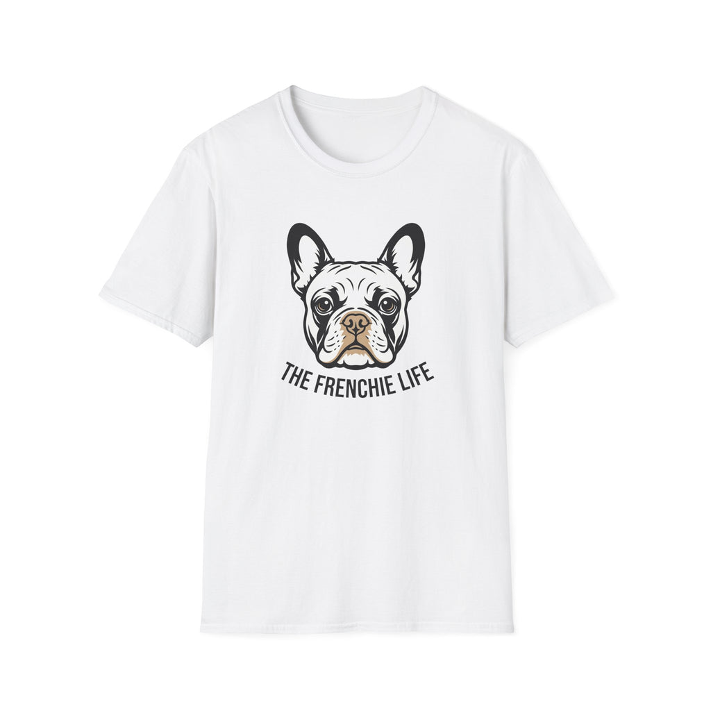 French Bulldog T-Shirt — "The Frenchie Life" Cute Dog Graphic Tee