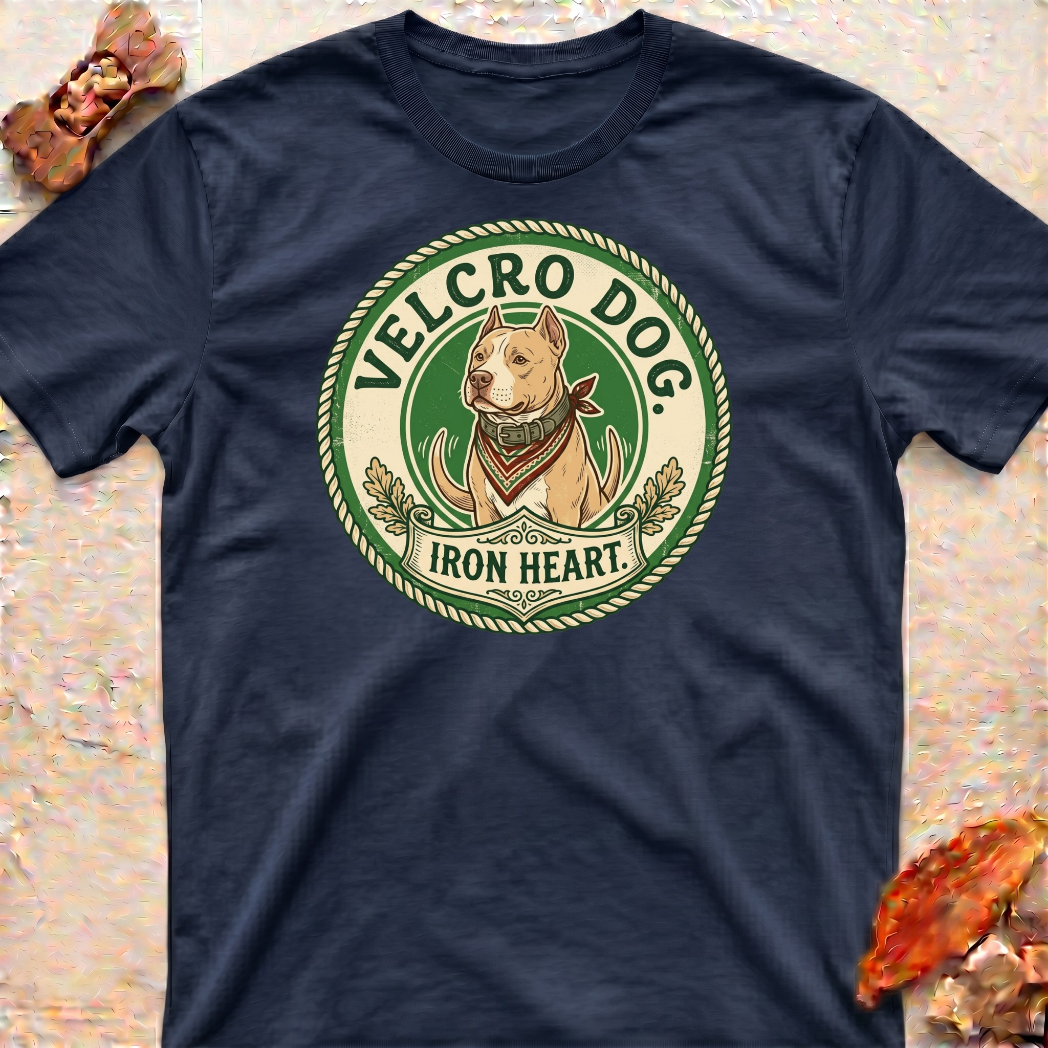 Velcro Dog Pit Bull T-Shirt