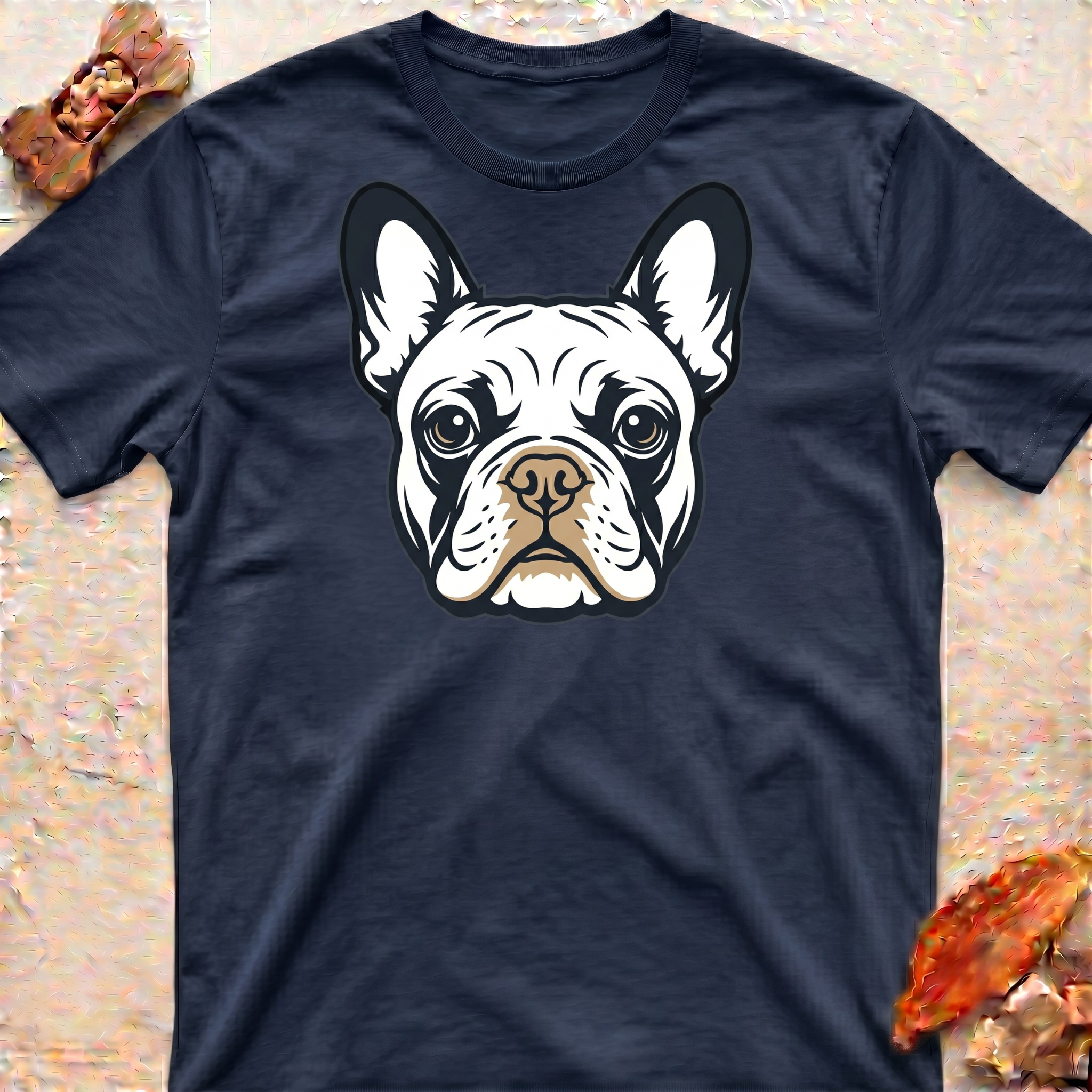 Cute Frenchie Face T-Shirt