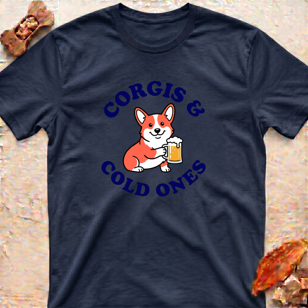Corgis & Cold Ones T-Shirt