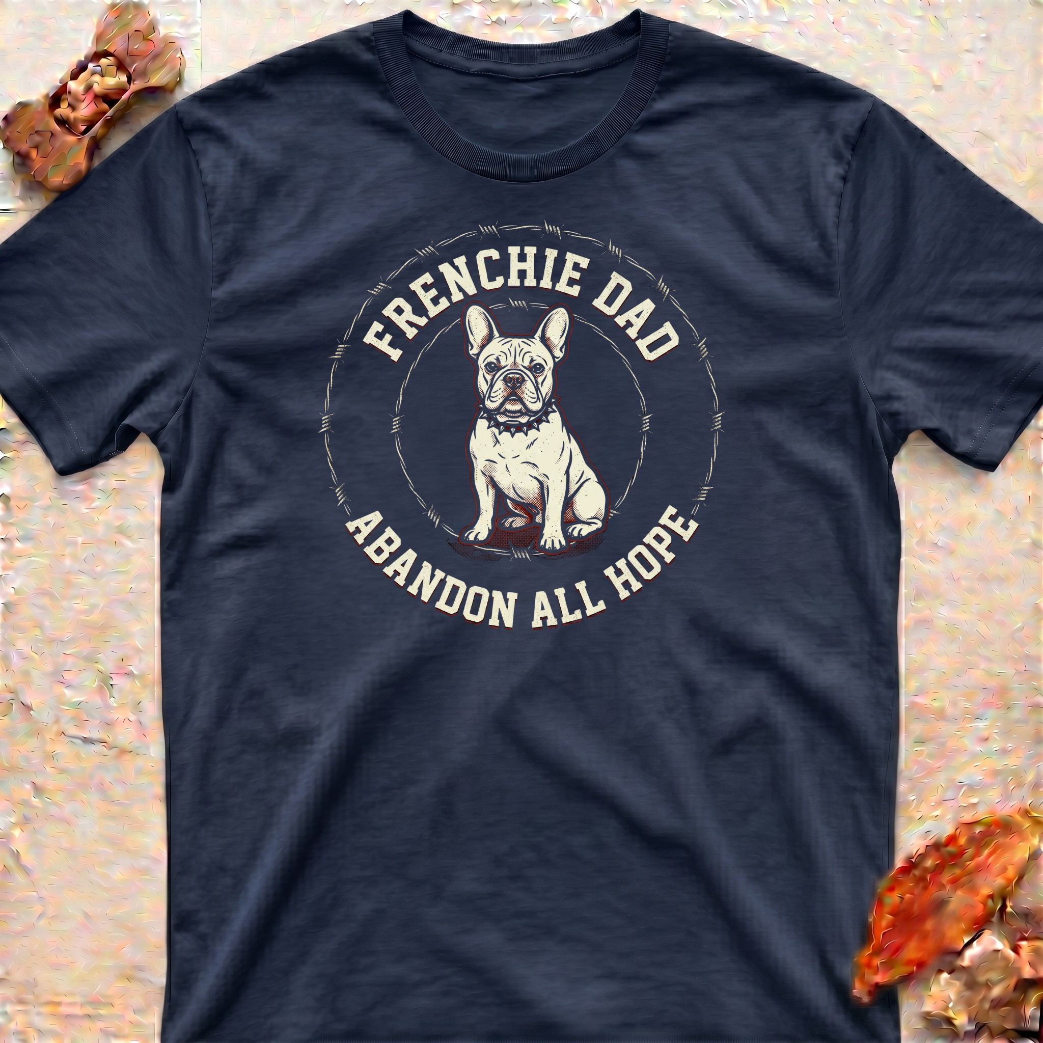 Frenchie Dad Vintage T-Shirt