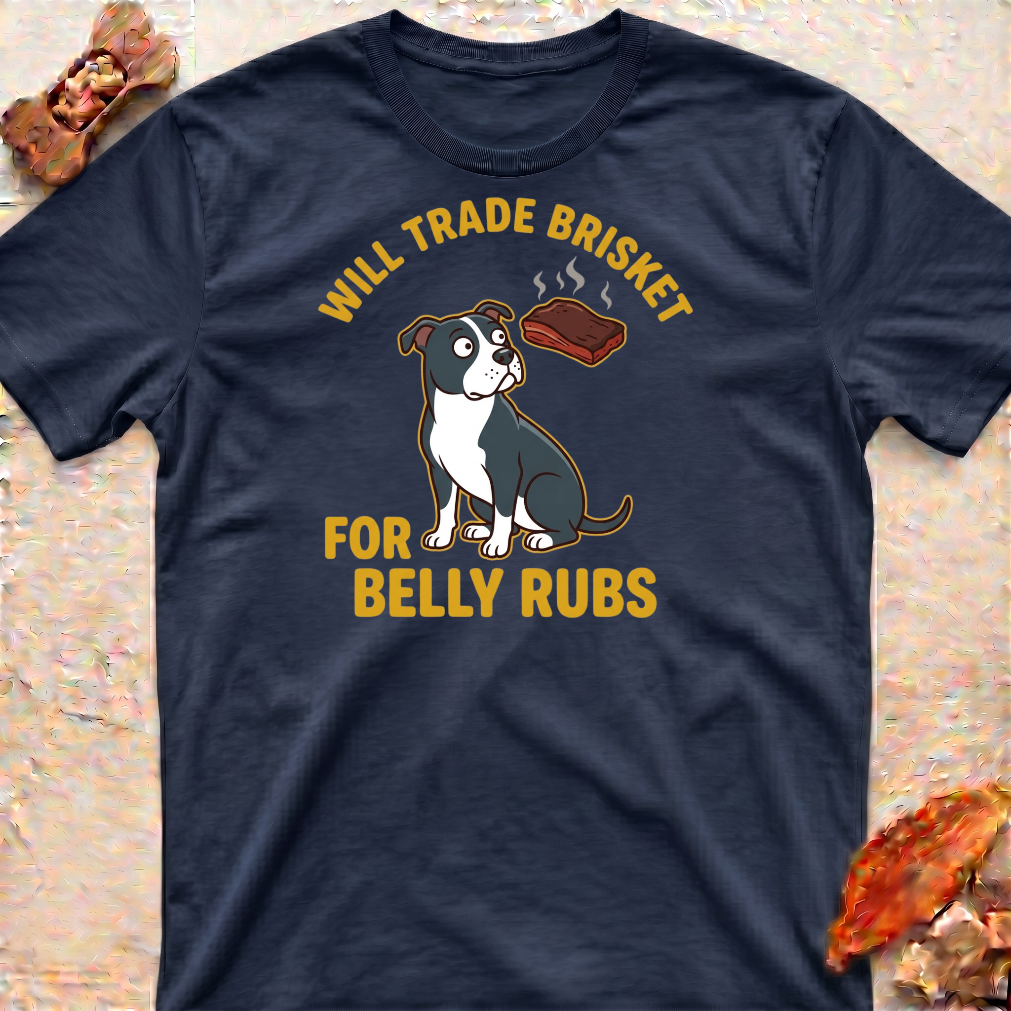 Belly Rubs Pitbull T-Shirt