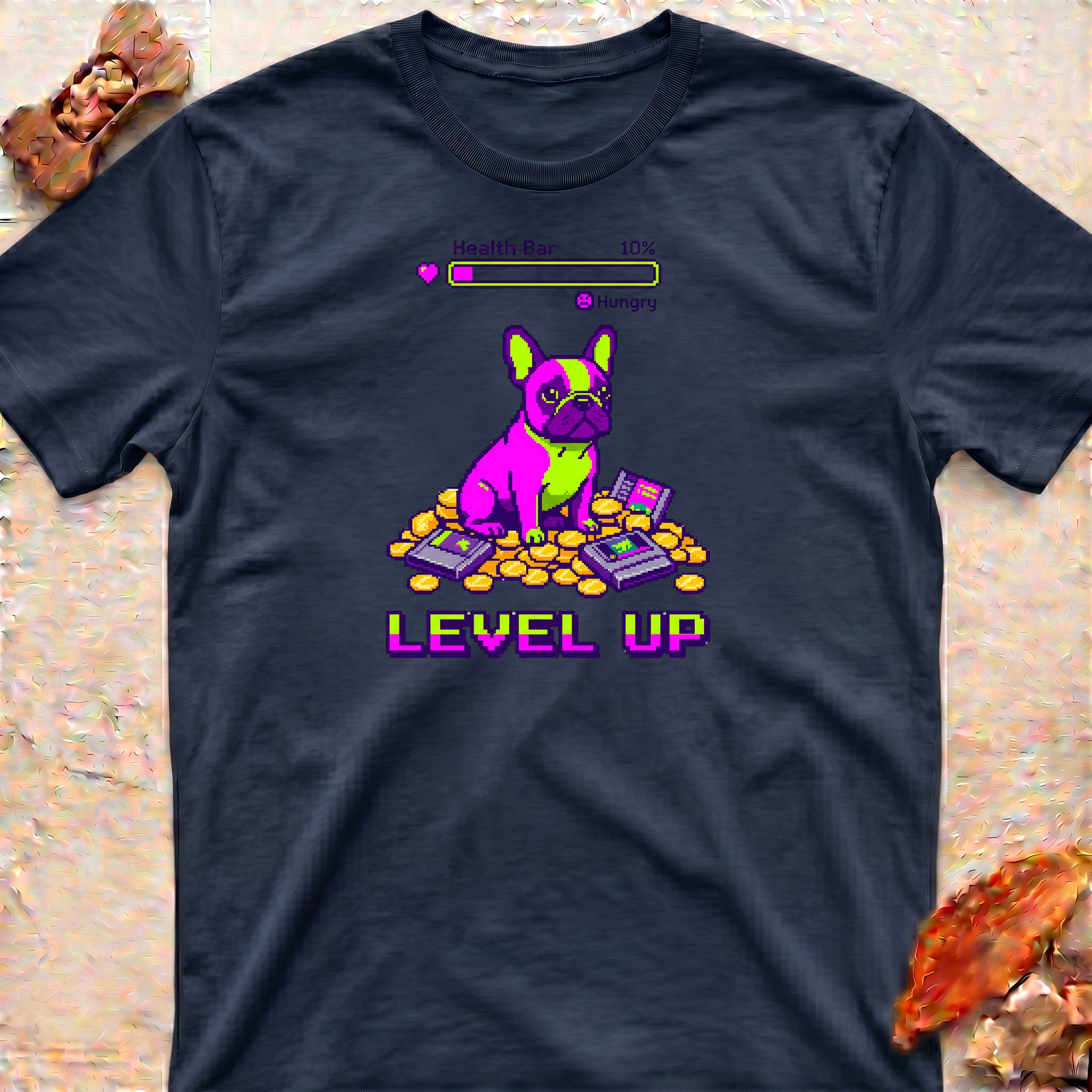 Level Up Frenchie T-Shirt
