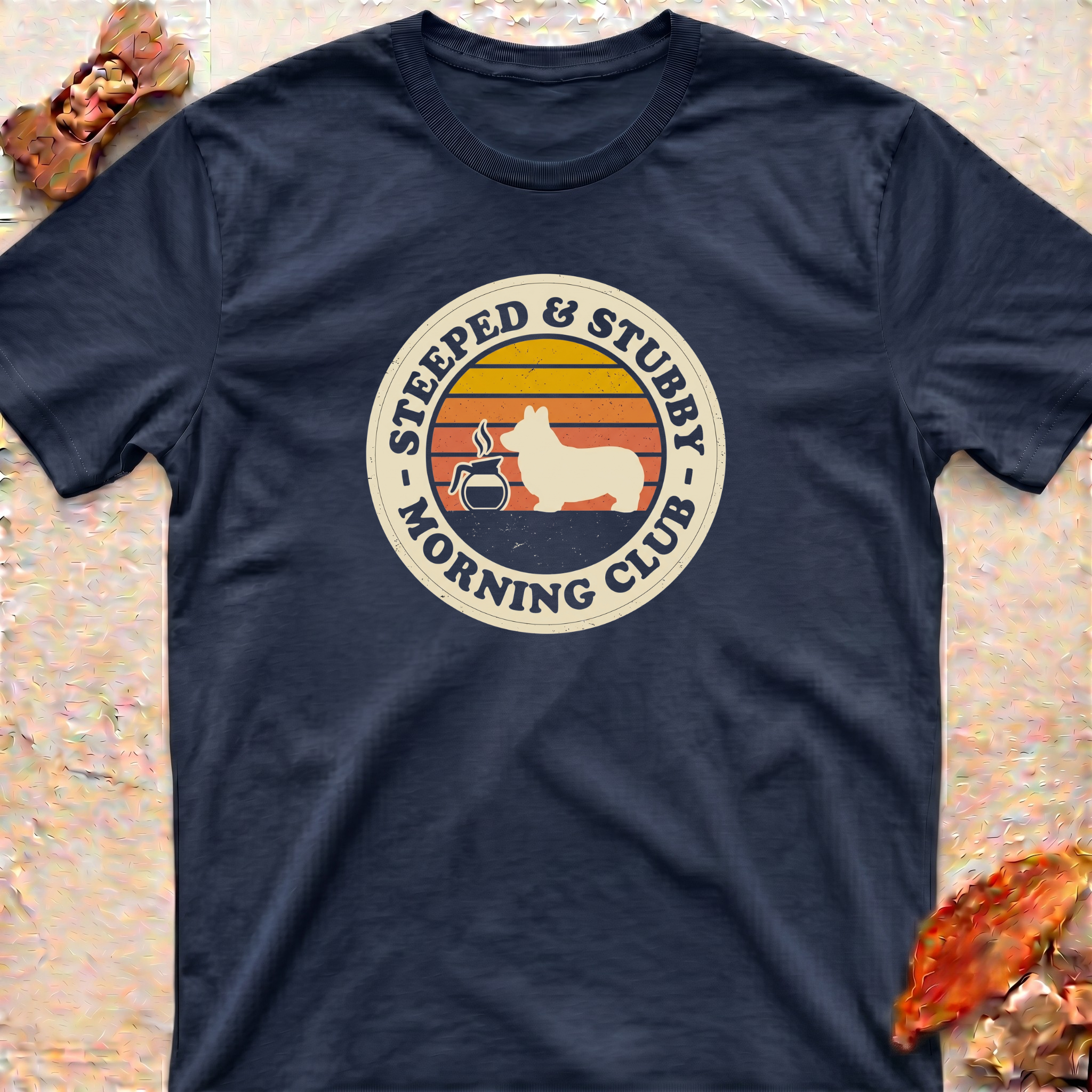 Corgi T‑Shirt — Steeped & Stubborn