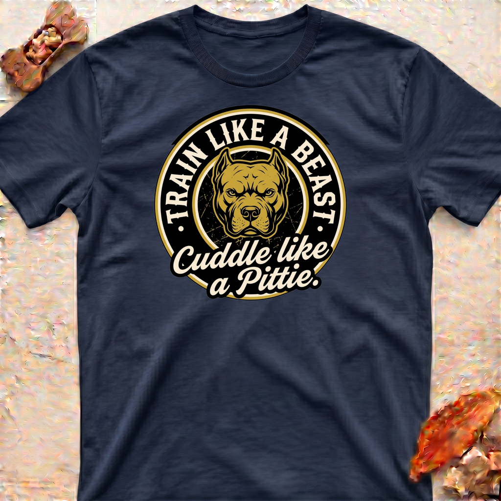 Pitbull-Train Like a Beast-T-Shirt