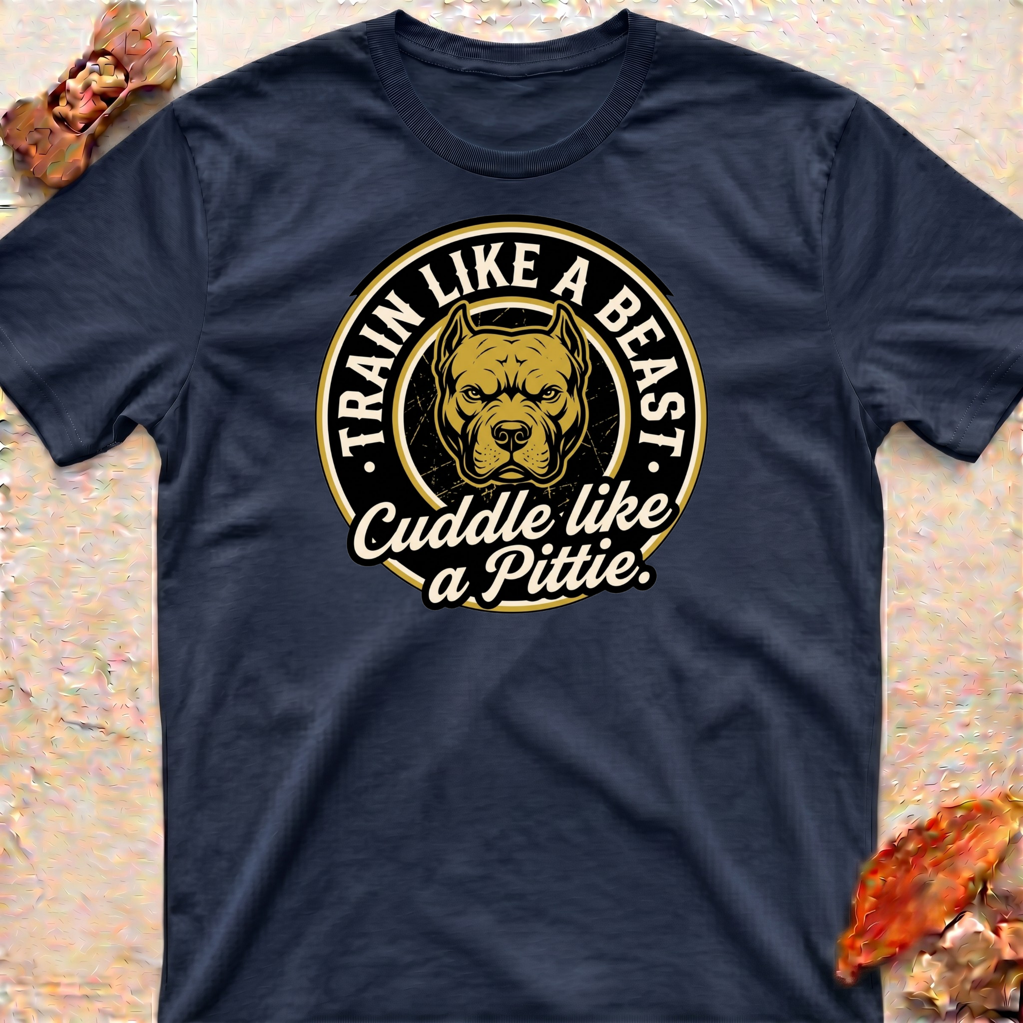 Pitbull-Train Like a Beast-T-Shirt
