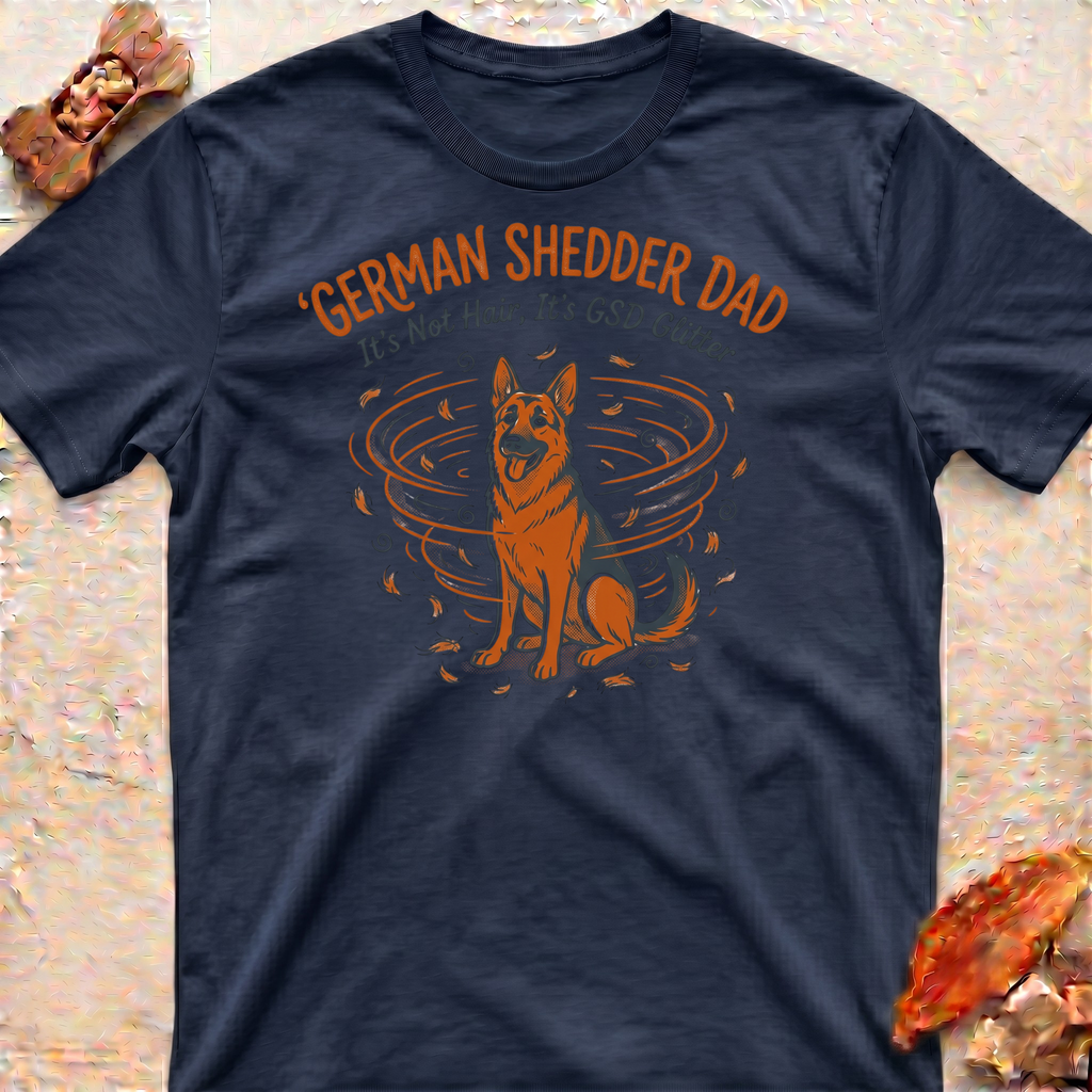 Funny German Shedder Dad T-Shirt