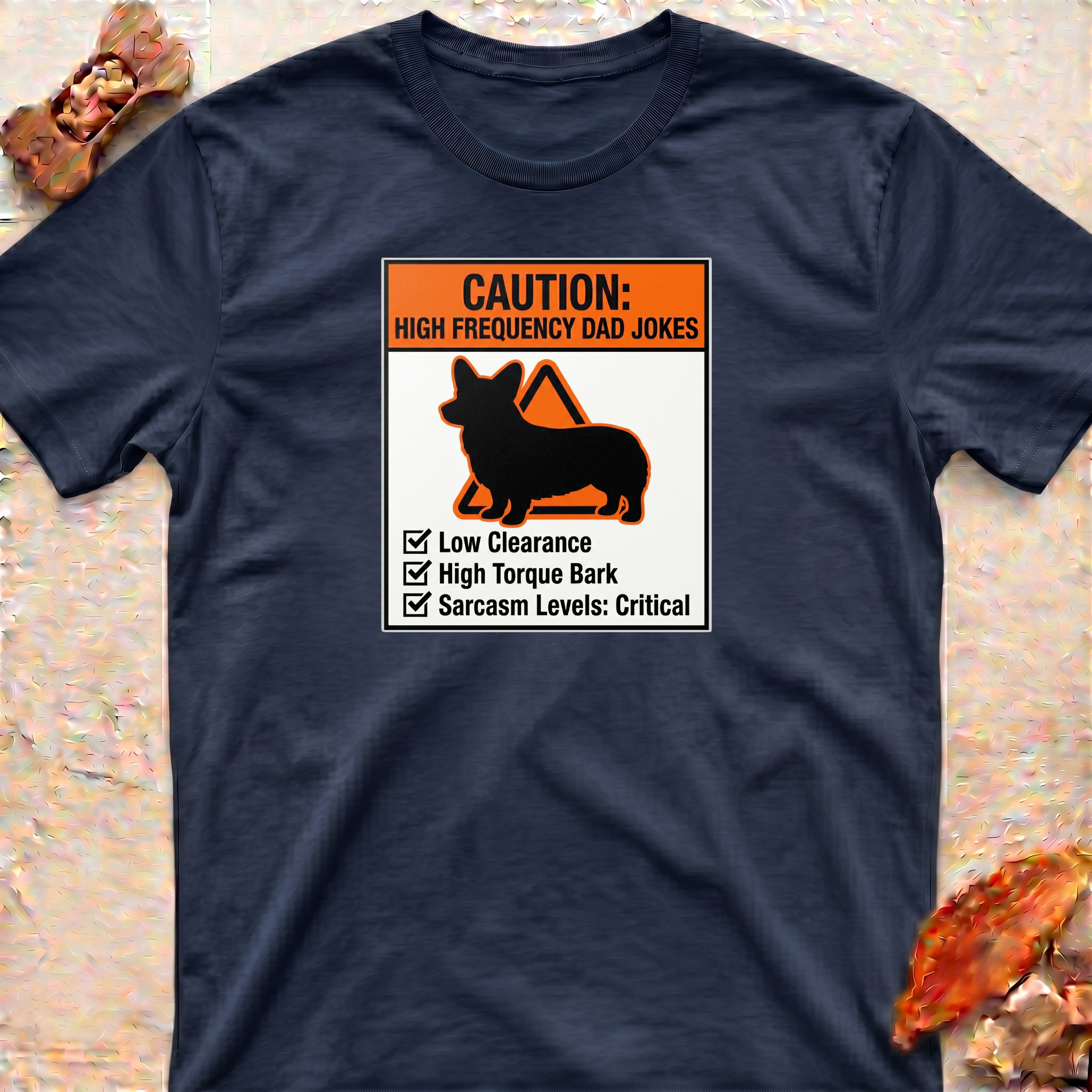Corgi Dad Warning T-Shirt