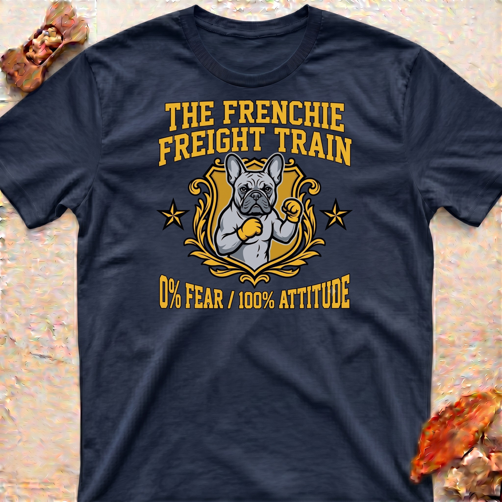 Frenchie Train T-Shirt