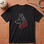 Patriotic German Shepherd T-Shirt