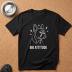 Big Attitude French Bulldog T-Shirt