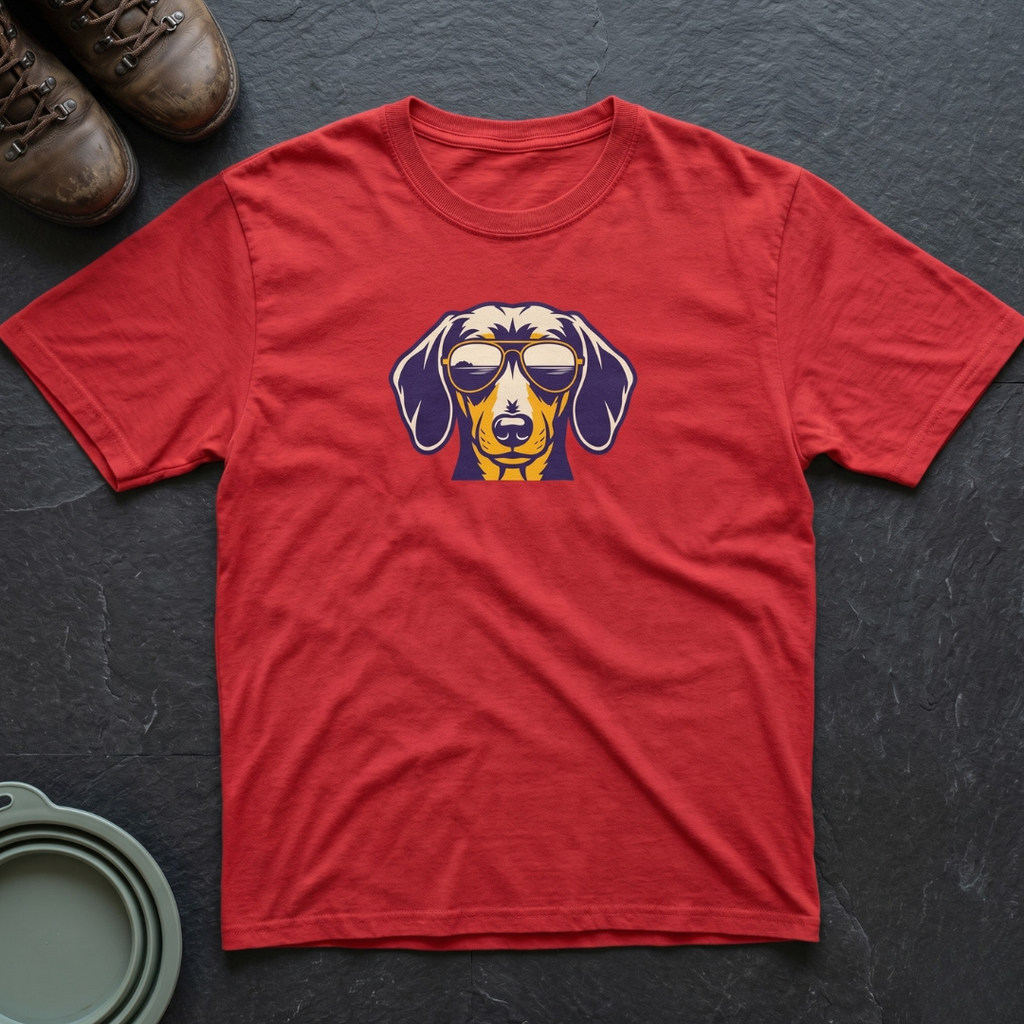 Dachshund with Sunglasses T-Shirt
